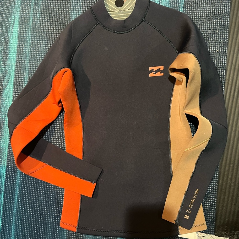 Reversible neoprene rash guard , should fit 10yr old